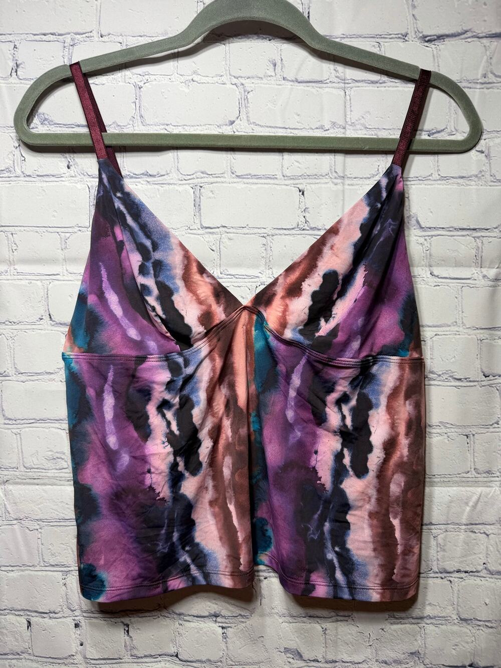 Natural Life Babydoll Tie Dye Top Sz L NWT Whimsigoth Y2K
